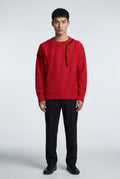 Red Fringe Artisan Detail Crewneck Sweater - Photo 8