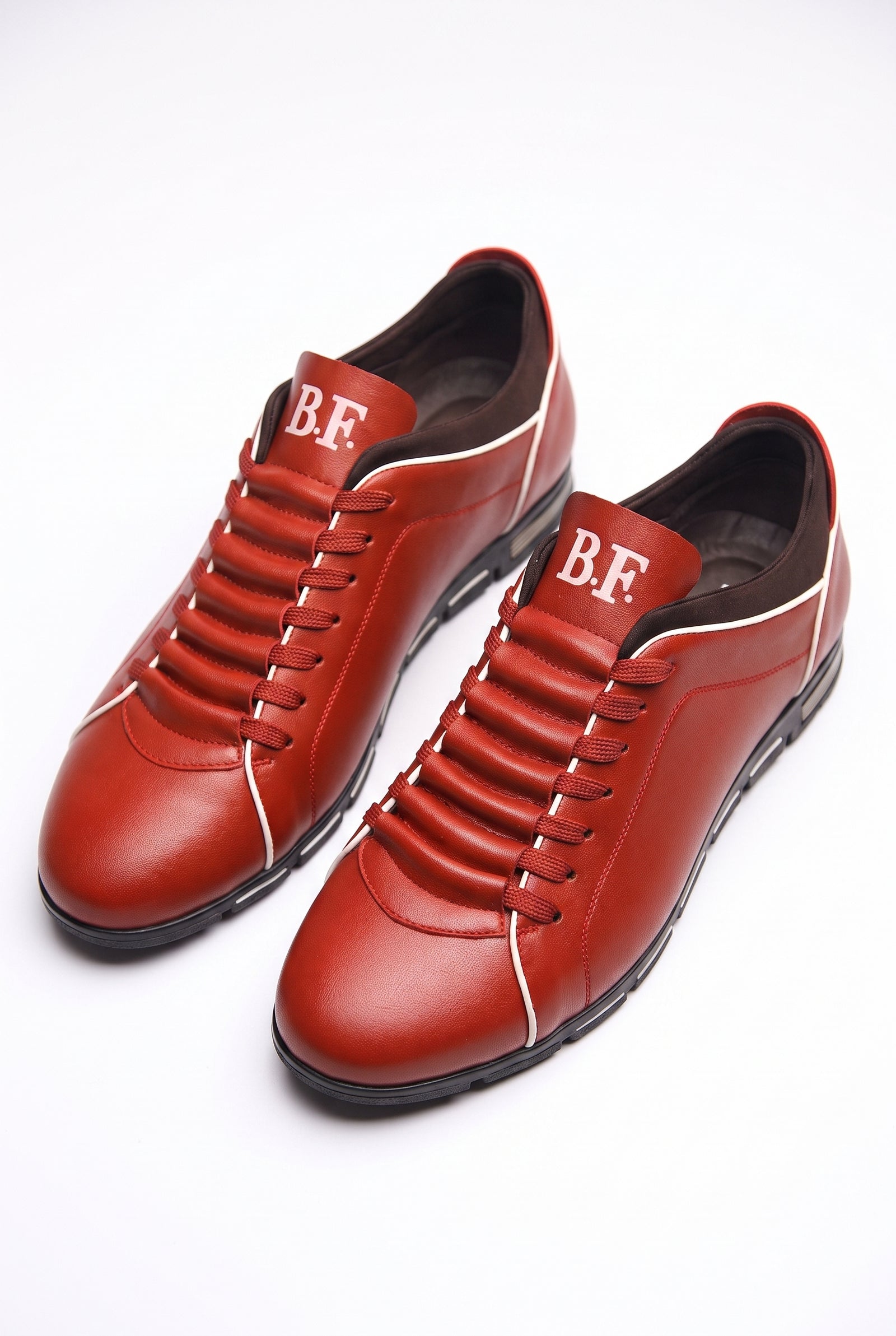 Men's Formal Shoes Lace-Up in Red — primary product