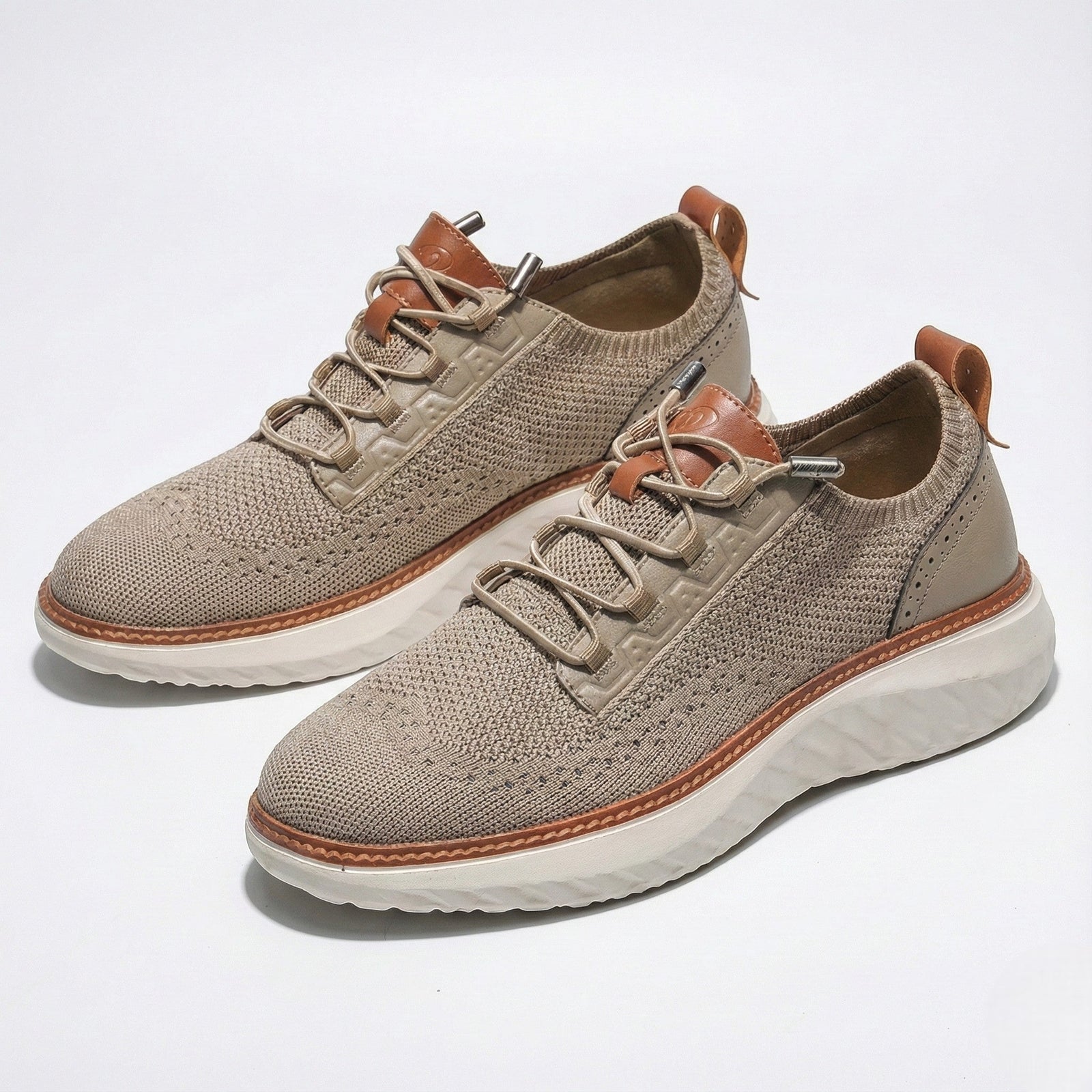 Chunky Cushioned Lace-up Casual Sneakers - Photo 4