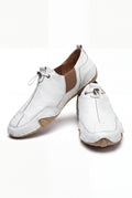 Men's Loafers Slip-On Elastic Gusset in White — primary packshot