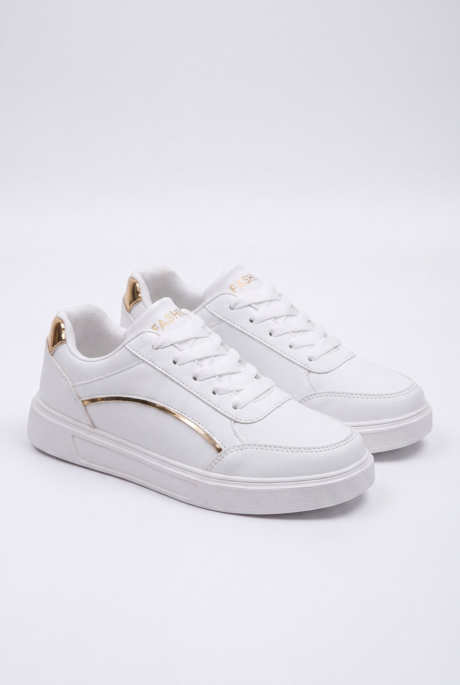 Women's Sneakers Low Top Soft Sole in White — product shot
