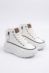 Women's Sneakers Platform in White — primary variant1
